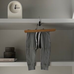 Sapling Baby x Kristin Cavallari  Light Gray Drawstring Jogger Pants